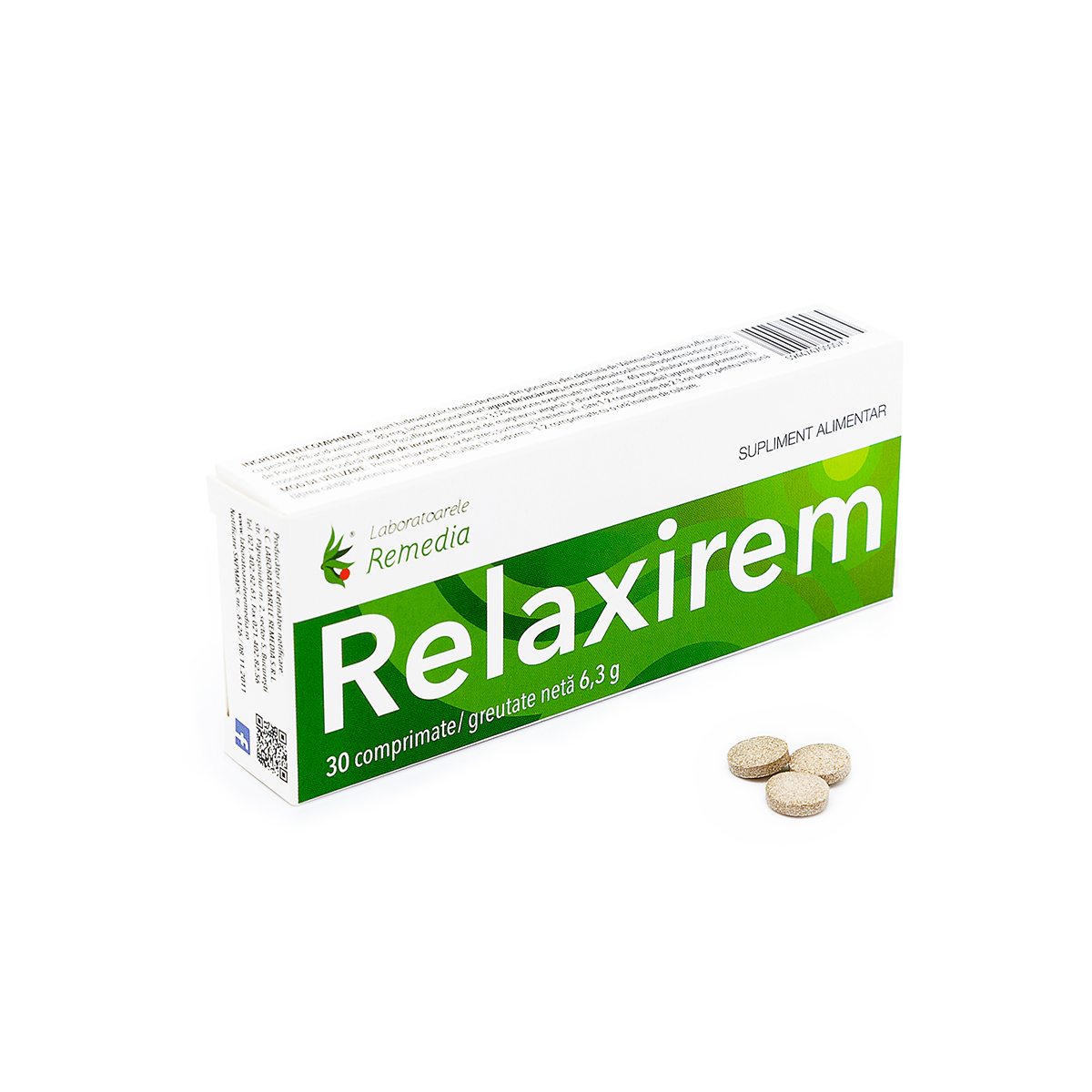 Relaxirem, 30 comprimate, Remedia