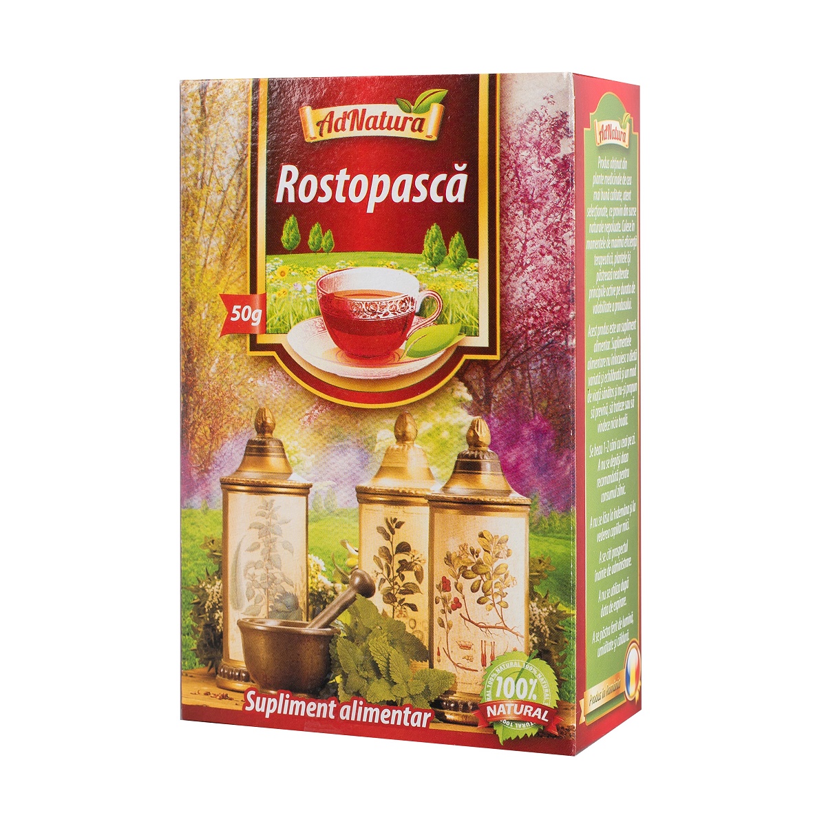 Ceai de Rostopasca, 50 g, AdNatura
