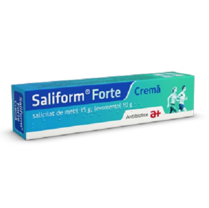 Saliform Forte crema, 150 mg/100mg/g, 50 g, Antibiotice SA