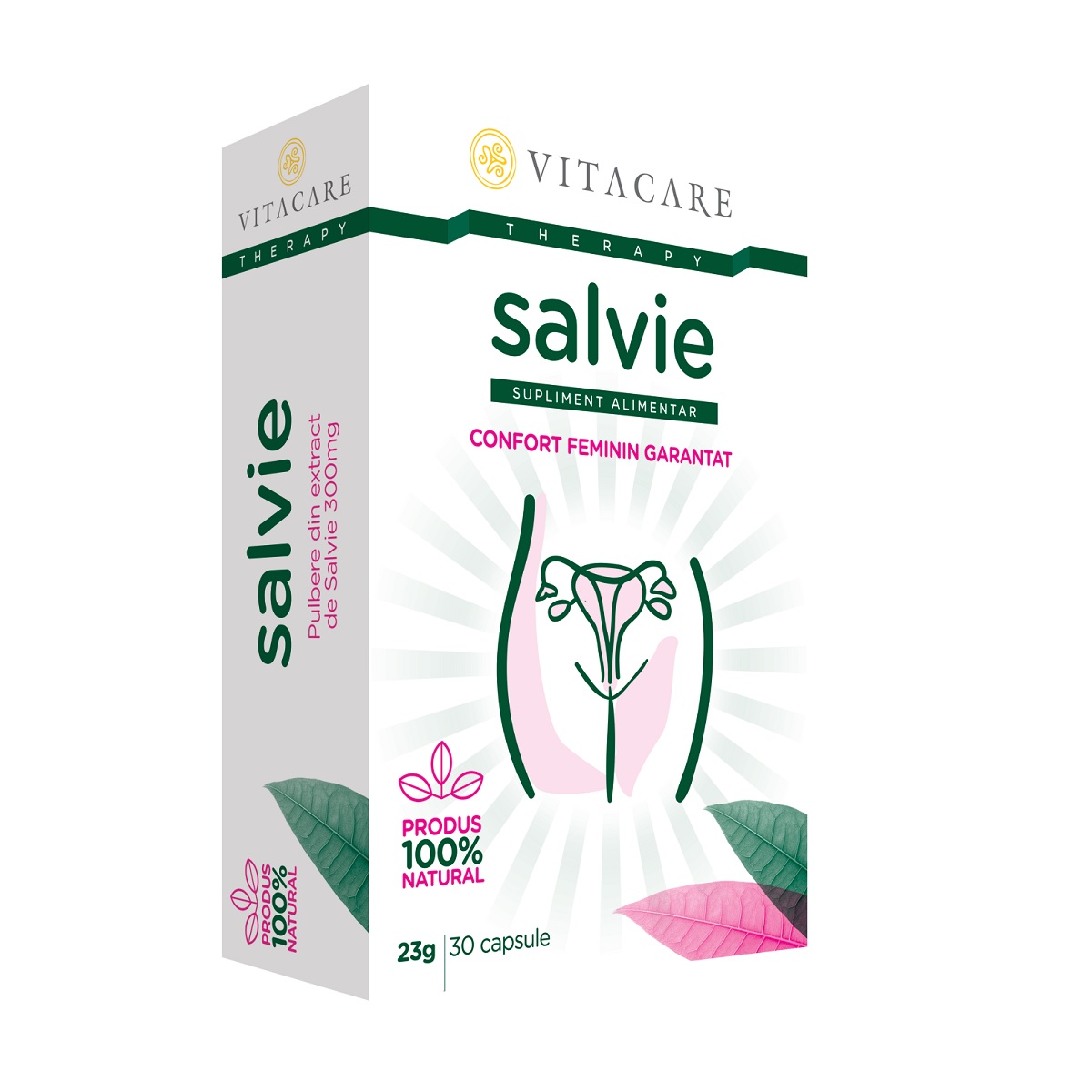 Salvie, 30 capsule, Vitacare