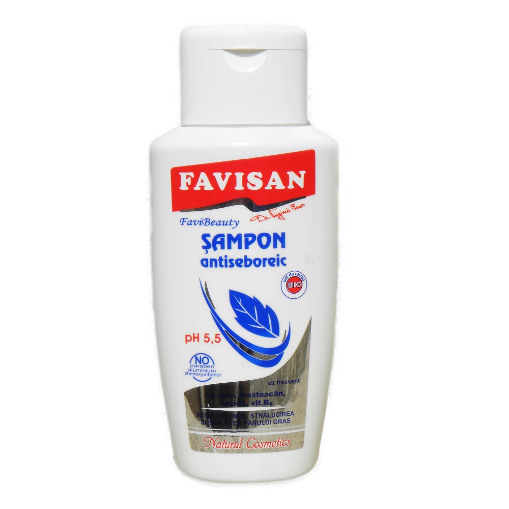 Sampon antiseboreic FaviBeauty, 200 ml, Favisan