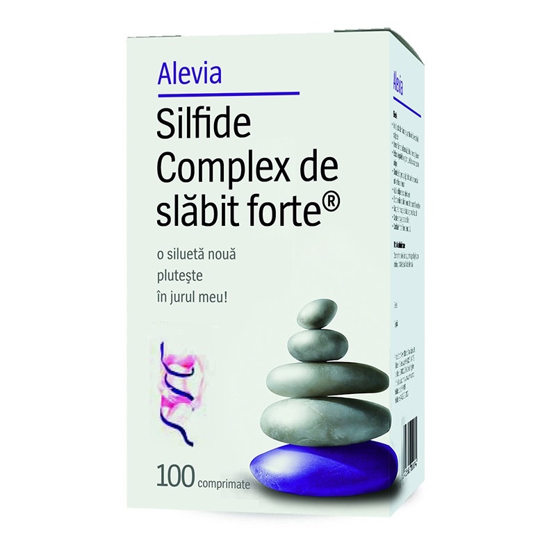 Silfide Complex de slabit forte - Alevia, comprimate (Inhibarea poftei de mancare) - marcelpavel.ro