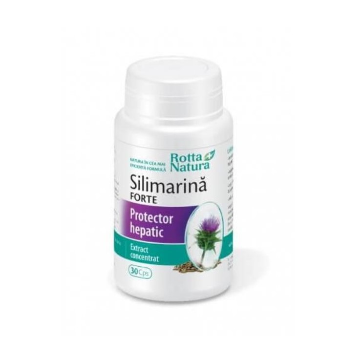 Silimarina Forte protector hepatic, 30 capsule, Rotta Natura