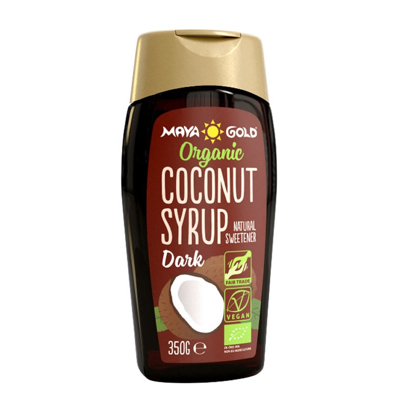 Sirop de cocos dark ecologic, 350g, Maya Gold