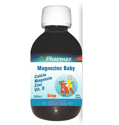 Sirop Magnezinc Baby, 150 ml, Pharmex