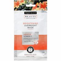 Masca de noapte pentru luminozitate cu hibiscus si vitamina C, 15 ml, Freeman