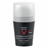 Deodorant roll-on antiperspirant control extrem pentru barbati eficacitate 72h, 50 ml, Vichy