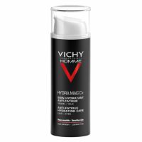Crema hidratanta cu efect anti-oboseala pentru fata si zona ochilor Hydra Mag C, 50 ml, Vichy Homme