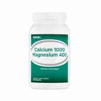 Calciu 1000 mg si Magneziu 400 mg (961767), 180 tablete, GNC