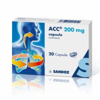 ACC, 200 mg, 20 capsule, Sandoz