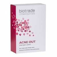Sapun pentru tenul gras si predispus la acnee Acne Out, 100 ml, Biotrade