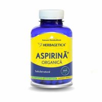 Aspirina Organica, 120 capsule, Herbagetica