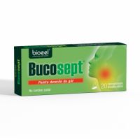 Bucosept, gat relaxat si respiratie usoara, 20 comprimate, Bioeel