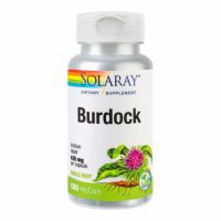 Burdock (Brusture) 425 mg Solaray, 100 capsule, Secom
