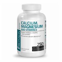 Calciu, Magneziu si Vitamina D3, 250 tablete, Bronson Laboratories