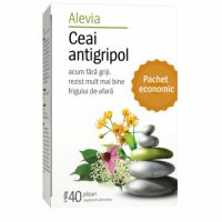 Ceai antigripol, 40 plicuri, Alevia