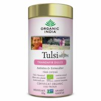 Ceai Tulsi Trandafir Dulce  Antistres, 100g, Organic India