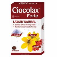 Ciocolax Forte, 20 drajeuri, Solacium Pharma