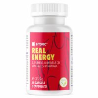 Complex exclusiv 9 minerale + Vitamina C Real Energy Bitonic, 60 capsule, Lifecare