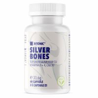 Complex premium articulatii si oase puternice Silver Bones Bitonic, 60 capsule, Lifecare