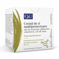 Crema de zi multiprotectoare Nutritis Q4U, 50 ml, Tis Farmaceutic