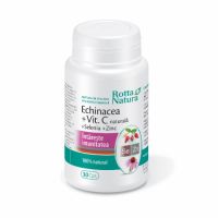 Echinacea + vitamina C + seleniu + zinc, 30 capsule, Rotta Natura