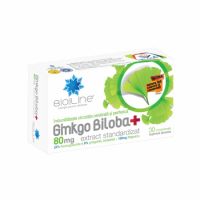 Ginkgo Biloba 80 mg, 30 comprimate, Helcor
