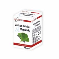 Ginkgo Biloba & Magneziu, 30 capsule, FarmaClass