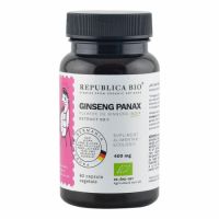 Ginseng Panax ecologic, 60 capsule, Republica Bio 