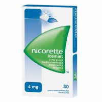 Nicorette IceMint guma, 4 mg, 30 bucati, Mcneil