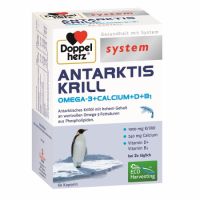 Krill Antarctic Omega 3 Calciu D3 B1, 60 capsule, Doppelherz
