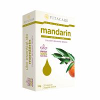 Ulei esential de Mandarin, 30 capsule, Vitacare