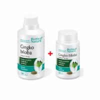 Pachet Ginkgo Biloba, 60 mg, 90 capsule + 30 capsule, Rotta Natura