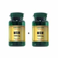 MSM 1000 mg, 60 tablete + 60 tablete, Cosmopharm