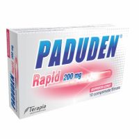 Paduden Rapid, 200 mg, 10 comprimate filmate, Terapia