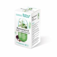 Resveratrol Forte + Coenzima Q10, 30 capsule, Rotta Natura