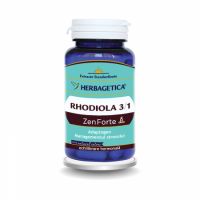 Rhodiola 3/1 Zen Forte, 30 capsule, Herbagetica