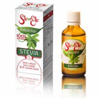 Indulcitor cu Stevia SteviElle, 50 ml, Hermes Natural