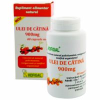 Ulei de catina 900 mg, 40 capsule, Hofigal
