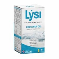 Ulei din ficat de cod Omega 3 cu vitamina D si A, 80 capsule, Lysi