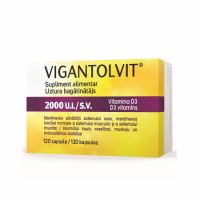 Vigantolvit 2000 U.I./S.V. Vitamina D3, 120 capsule, Catalent