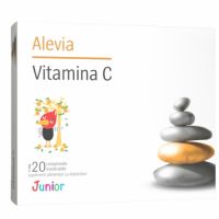 Vitamina C Junior, 20 comprimate, Alevia