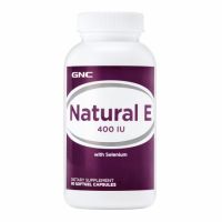 Vitamina E Naturala 400 IU cu Seleniu (077967), 90 capsule, GNC