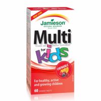 Vitamine si minerale pentru copii Multi Kids, 60 comprimate masticabile, Jamieson
