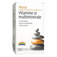 Vitamine si Multiminerale, 30 comprimate, Alevia