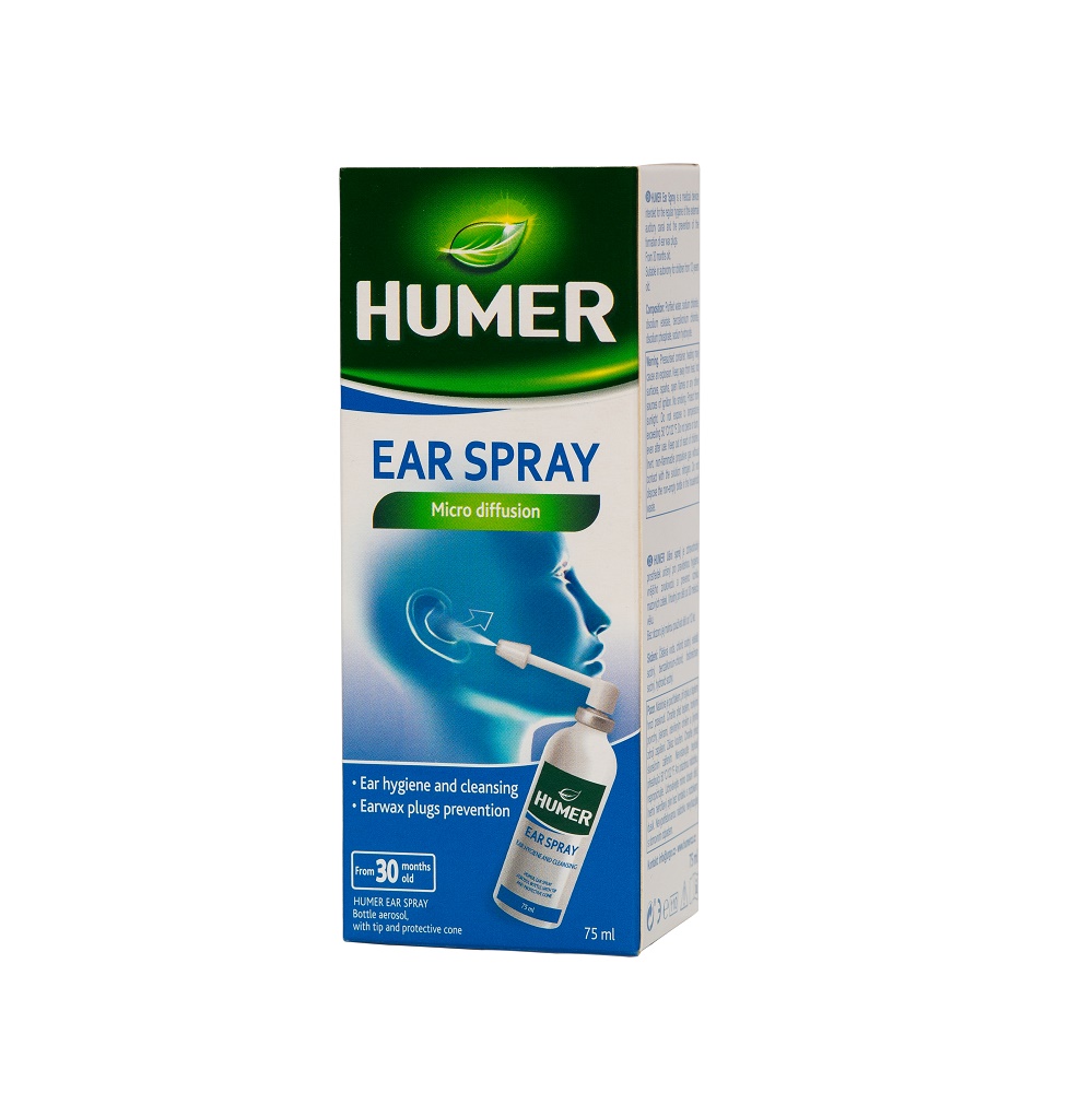 Spray auricular, 75 ml, Humer
