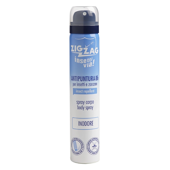 Spray de corp impotriva tantarilor si insectelor Inodor, 100 ml, Zig Zag