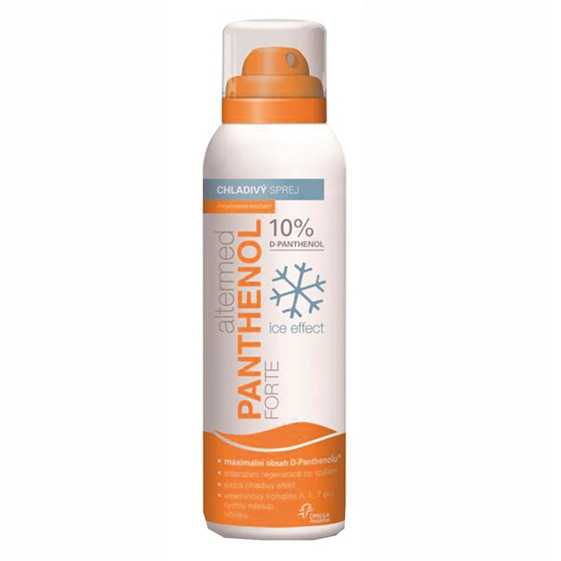 Spray Panthenol Forte Ice Effect 10%, 150 ml, Omega Pharma