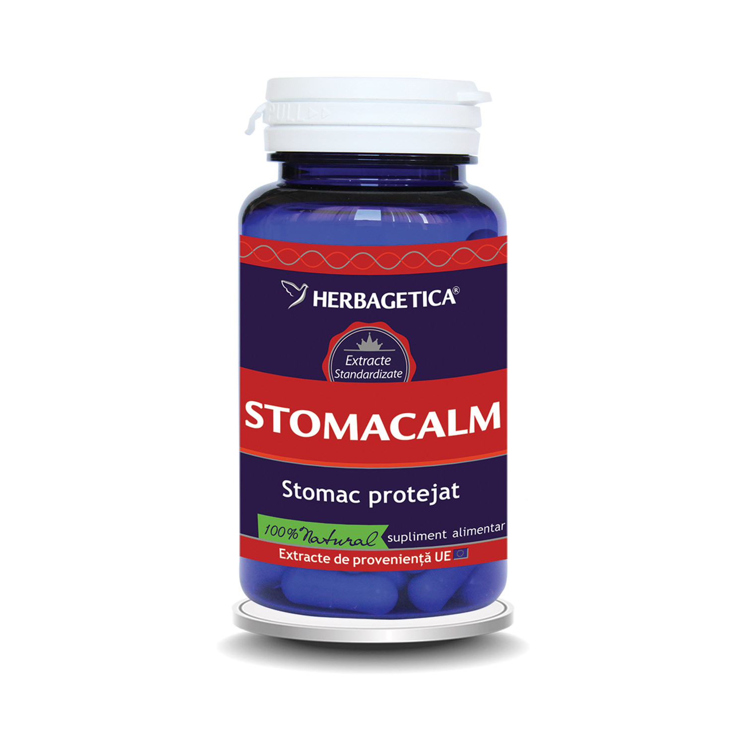 StomaCalm, 30 capsule, Herbagetica