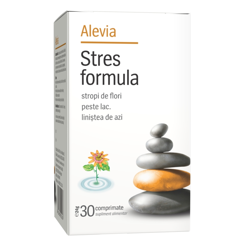 Stres formula, 30 comprimate, Alevia